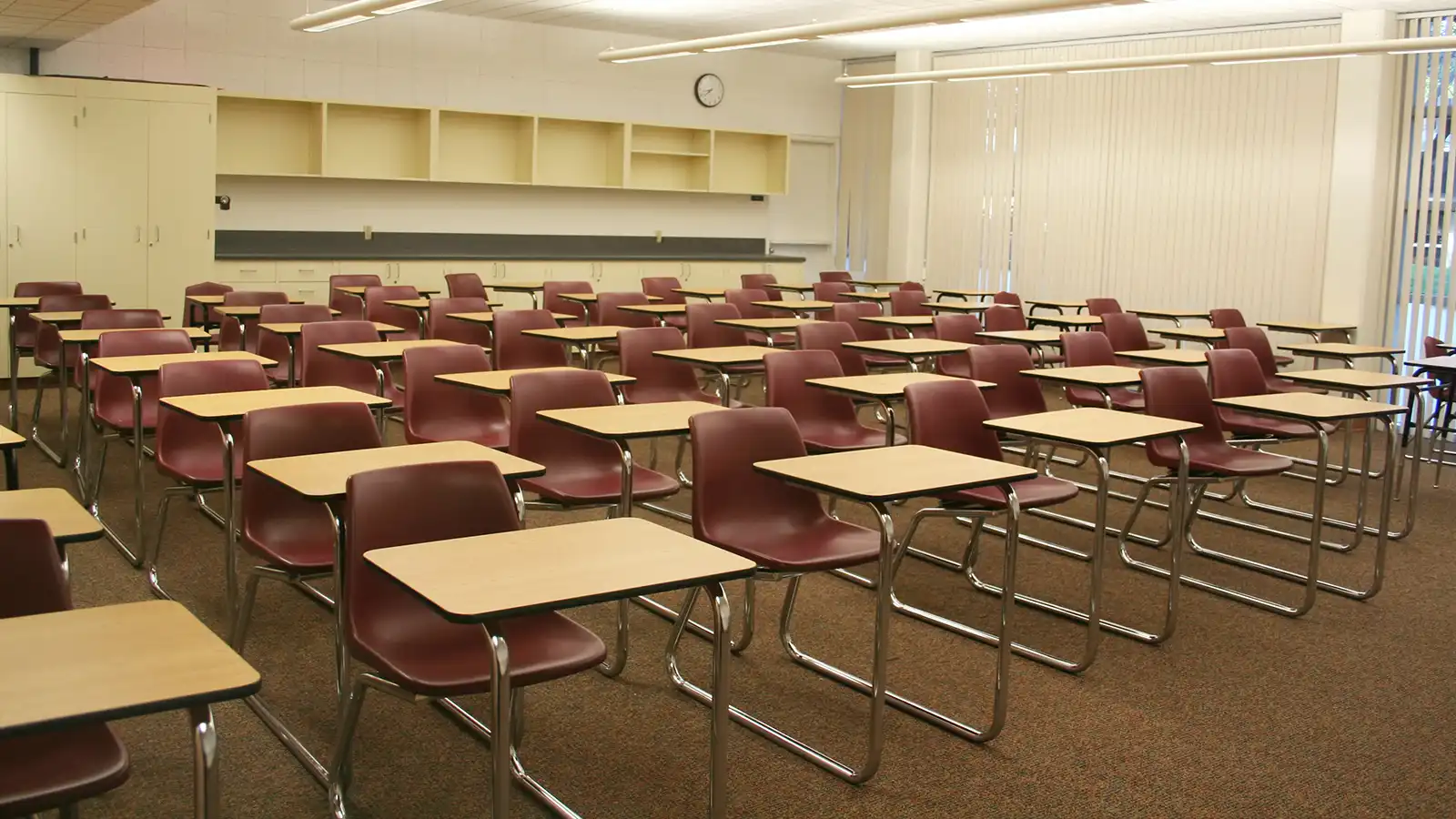 Empty School Classroom