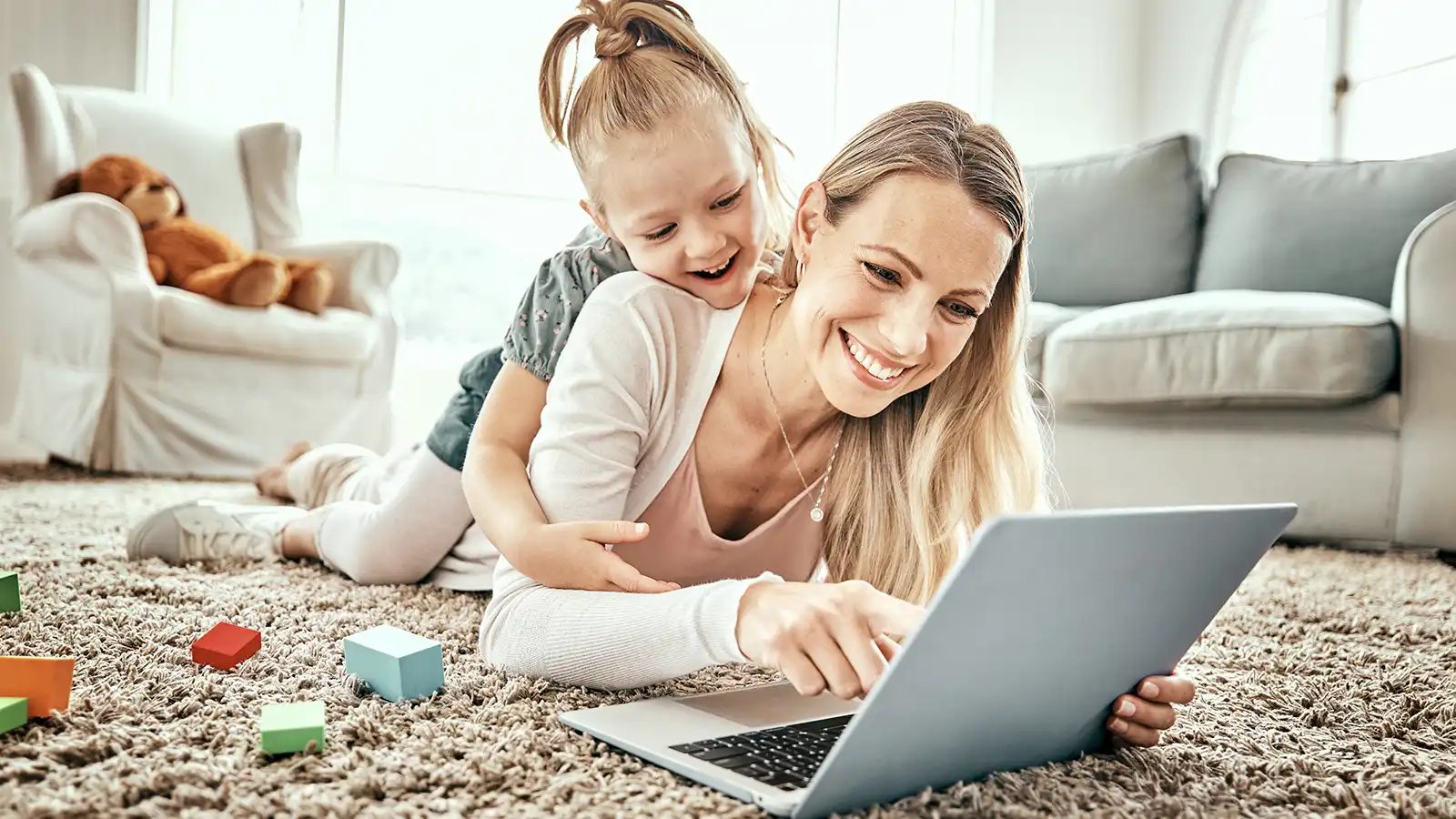 Playing in Living Room